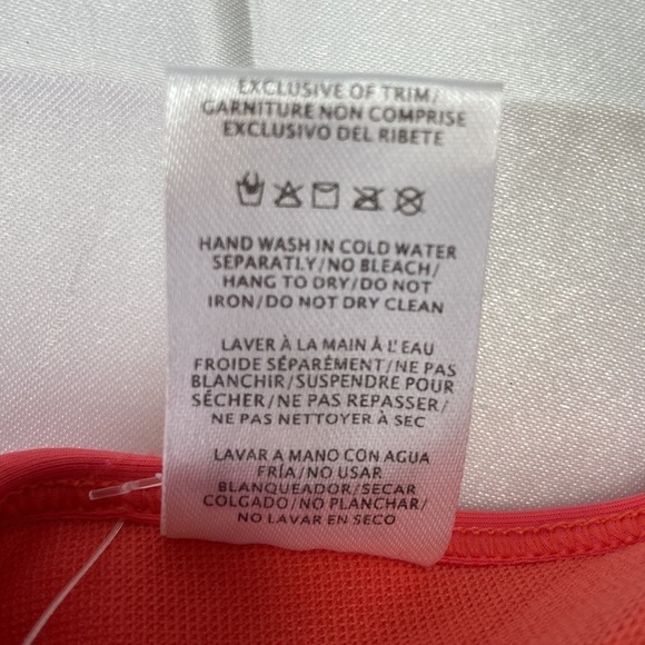 Eidon Surf Women’s Madison Fixed Triangle Bikini Top TAMARINDO Size Small NWT - Picture 8 of 12